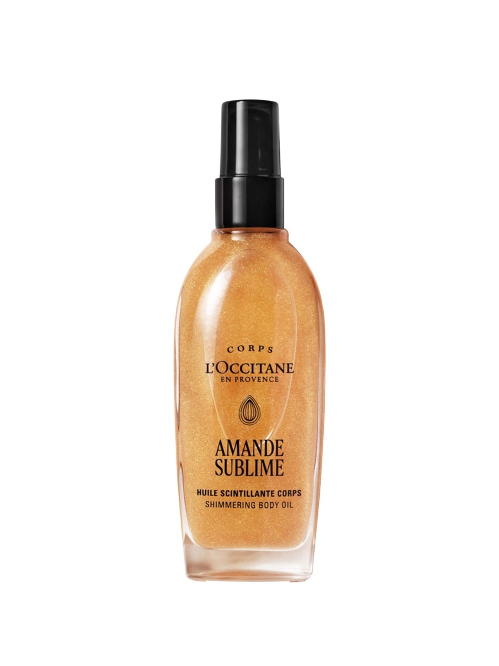 L'Occitane En Provence Amande Sublime Shimmering Body Oil 3.3 Fl Oz